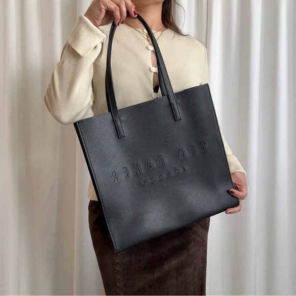 Ted Baker Handbags - Black Ted Baker London Icon Tote Bag